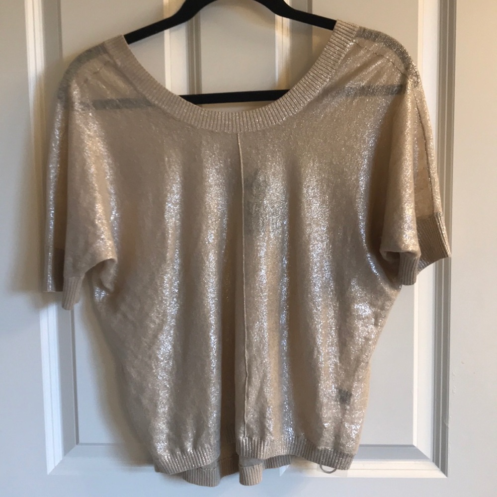 Club Monaco metallic lightweight knits. Choose your color.